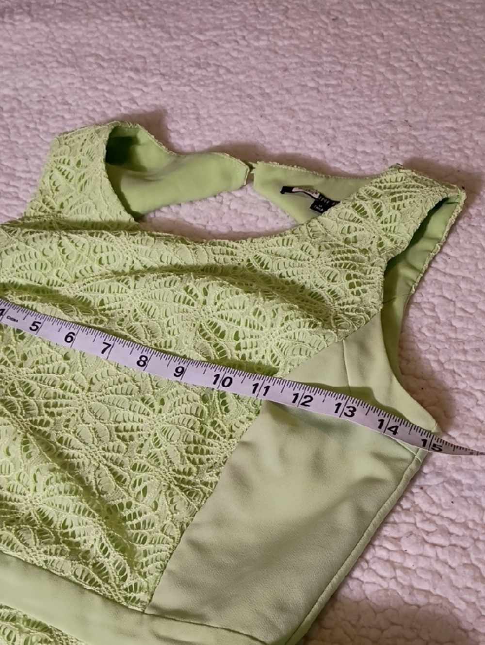Gianni Bini Mint Green Sleeveless Peplum Midi Dress - Picture 4 of 8